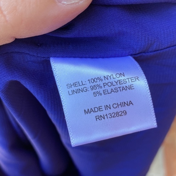 X by NBD Blue Embroidered Lace Overlay Body Con Dress Size XS - Picture 10 of 10